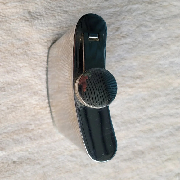 Stainless Steel Flask Mid-century  6 oz engraved initials MRC - Picture 6 of 14